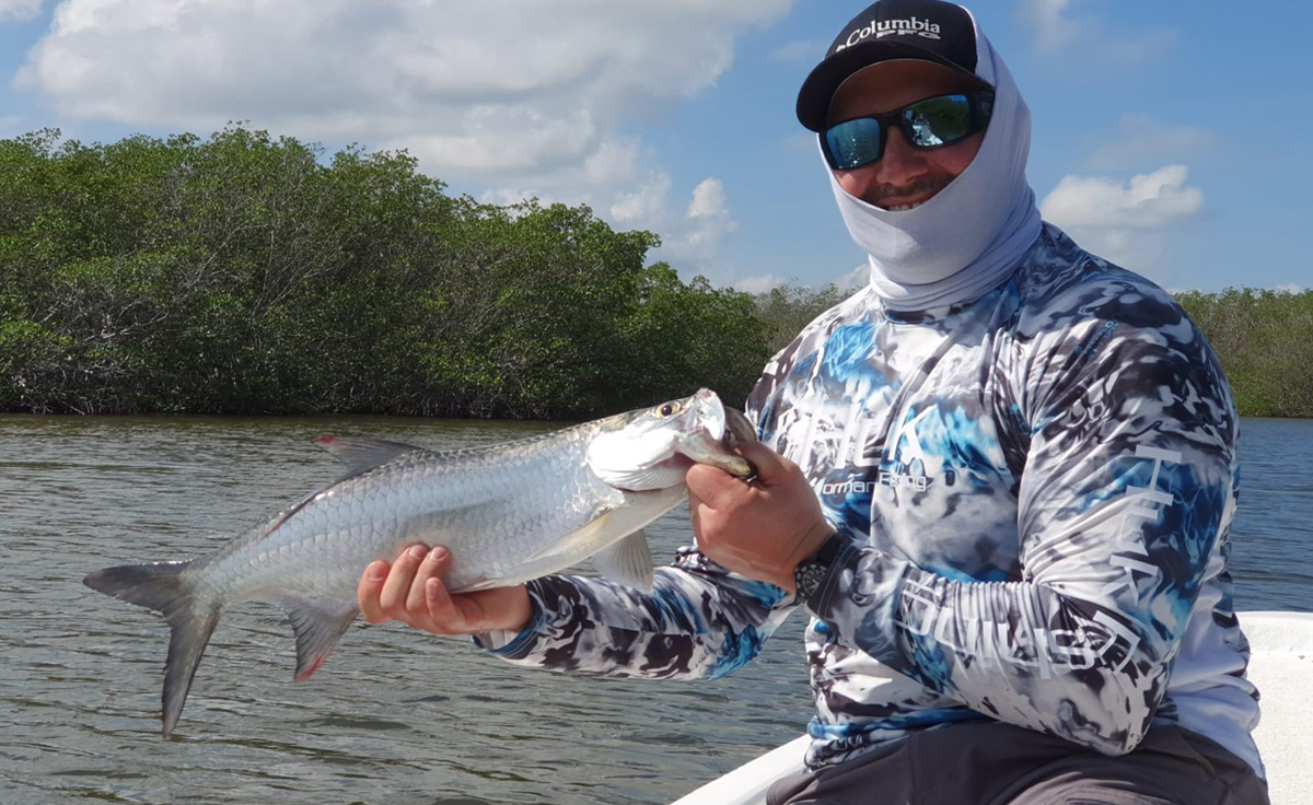 Fly Fishing for Tarpon in Cozumel